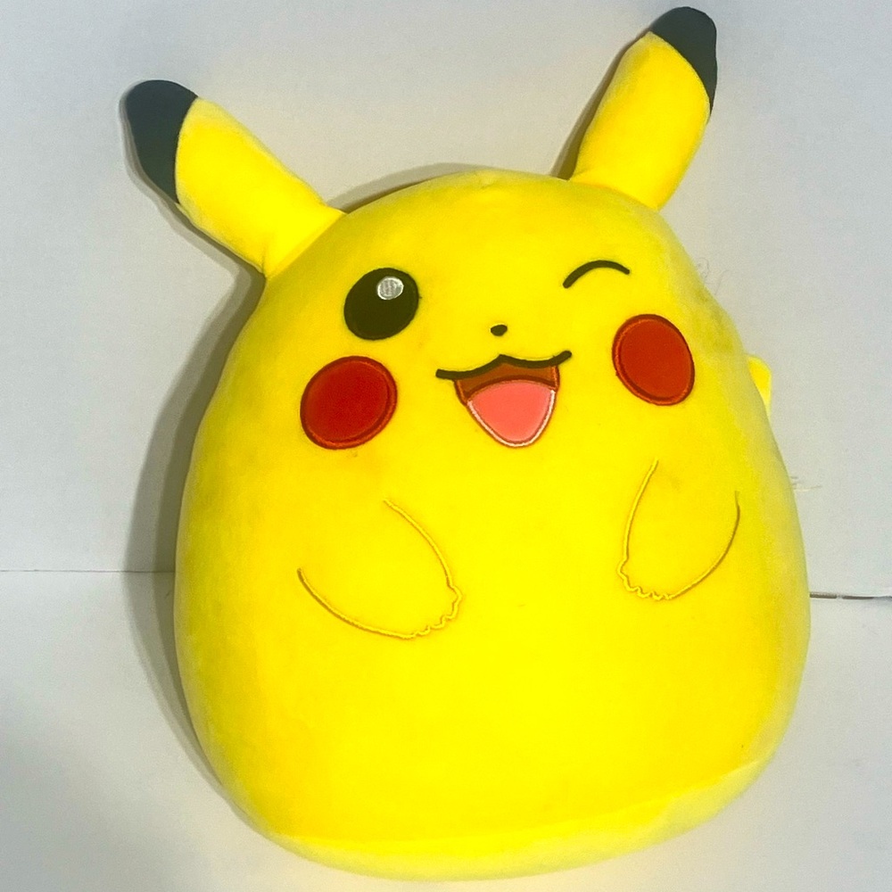 Pikachu Squishmallow 10" Tush tag only